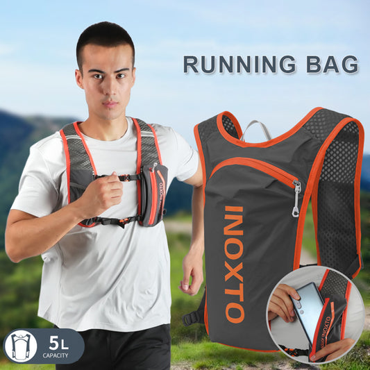 Climbing Backpack Rucksack Running Bag 5L Lightweight Outdoor Hydration Vest Pack Hiking Cycling Sport Bags